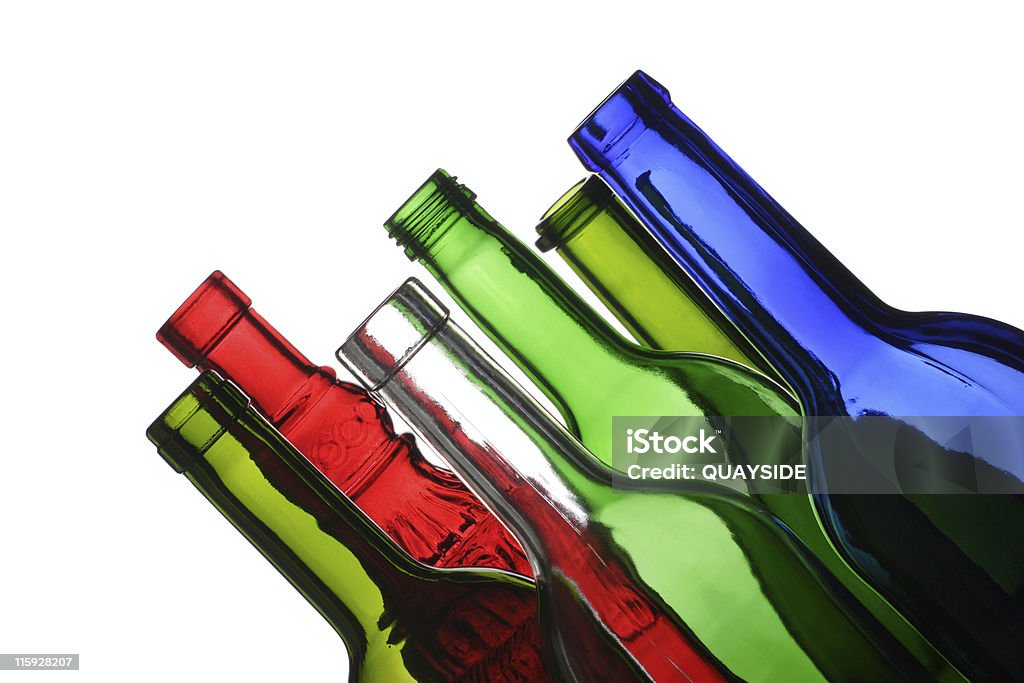 empty bottles empty wine bottles for recycling Alcohol - Drink Stock Photo