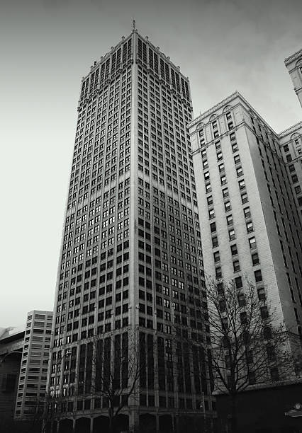 istock HISTORIC BUILDINGS IN DETROIT DOWNTOWN 115928748