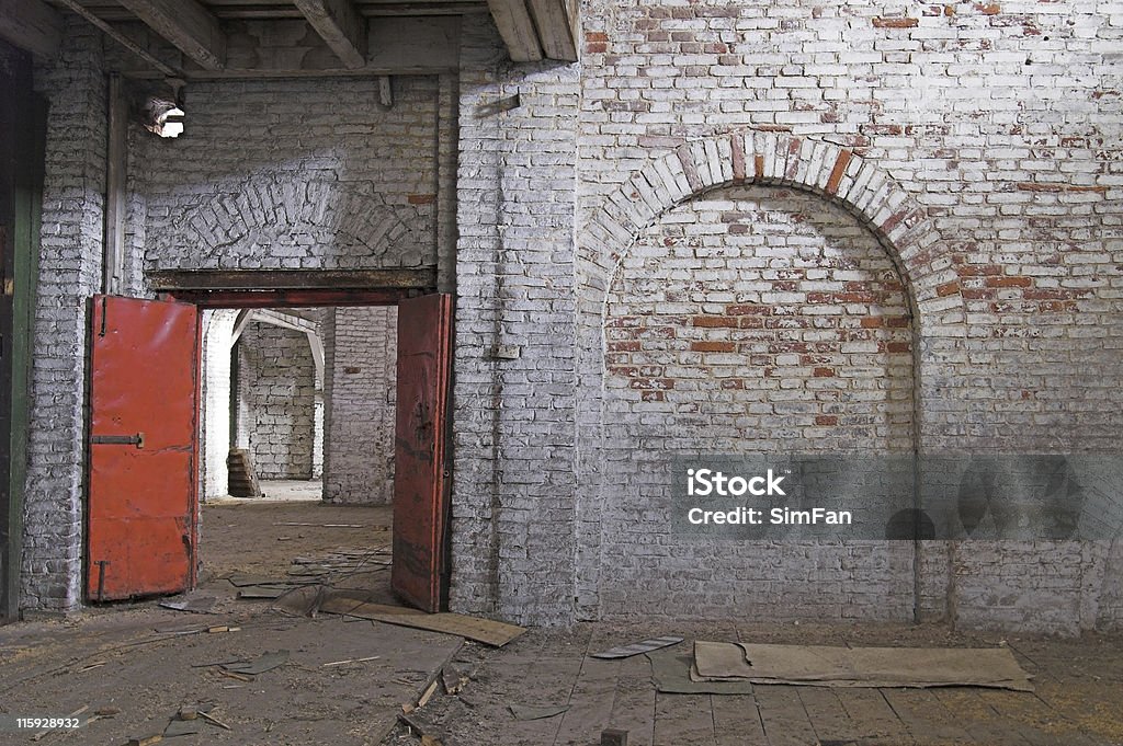 Abandonado Edifício de Armazém - Royalty-free Abandonado Foto de stock