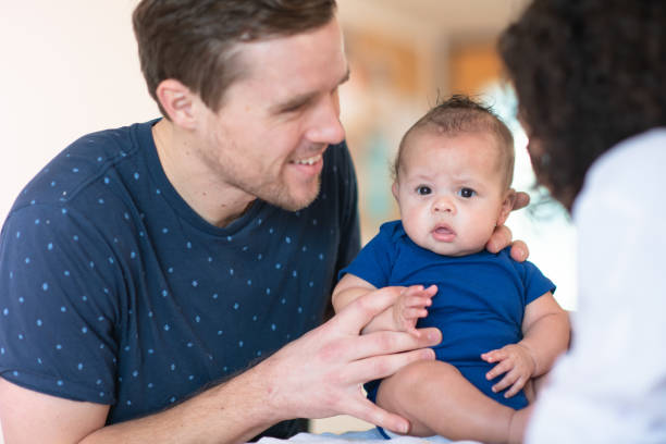 istock Doctor gives baby a checkup 1159291707