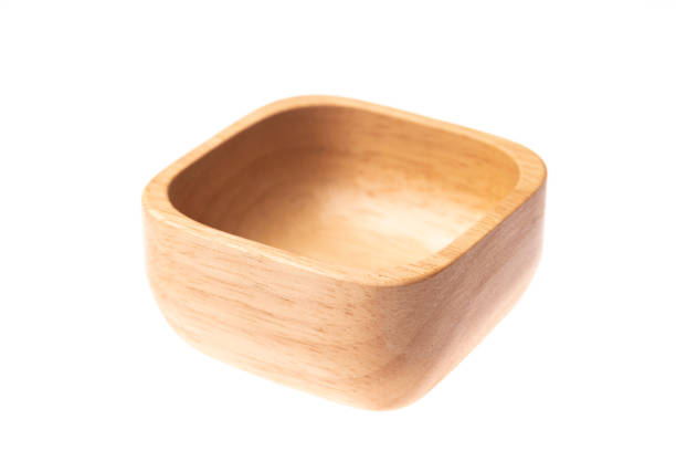 istock Wooden cup isolated on white background 1159291913