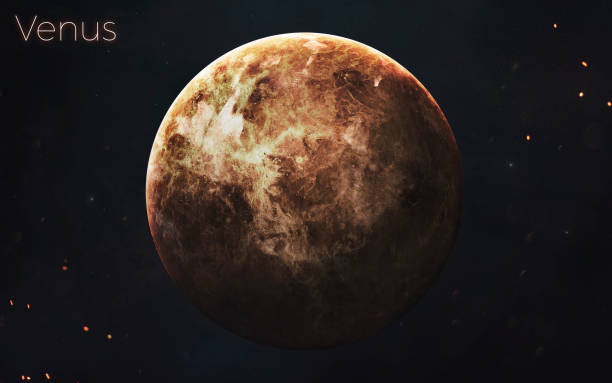 istock Venus. Realistic planets of Solar system. Elements of this image furnished by NASA 1159292024
