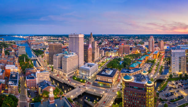 istock Aerial panorama of Providence, Rhode Island 1159298434