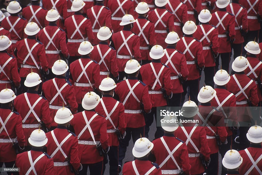 Parada militar - Foto de stock de Uniforme royalty-free