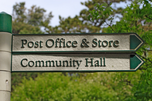 Post office sign