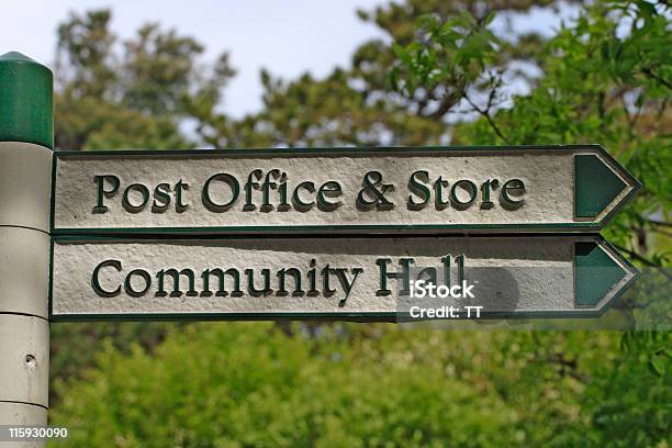 Znak Post Office - zdjęcia stockowe i więcej obrazów Społeczność - Społeczność, Szkocja, Dom kultury