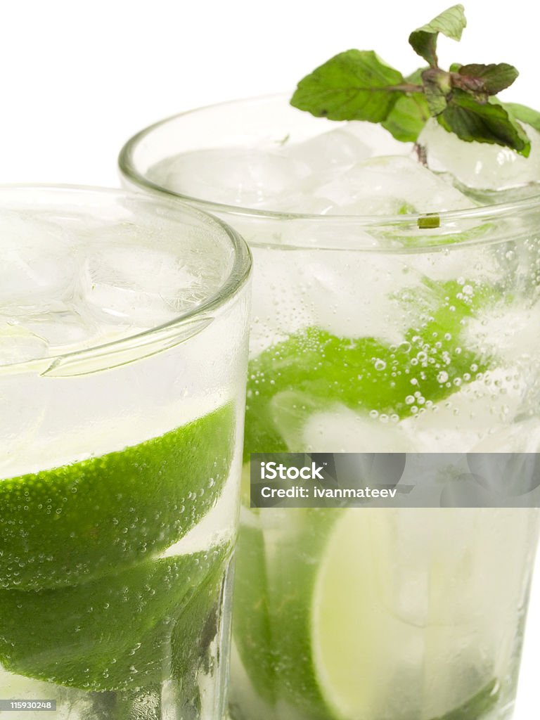 Coleção de coquetéis Mojito - Foto de stock de Açúcar royalty-free