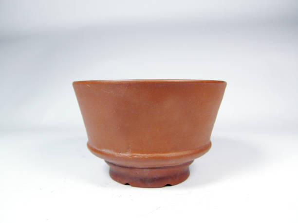 istock Chinese old flower pot isolated on high quality white 1159313171