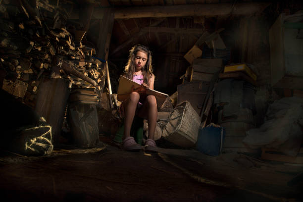 istock Girl reading a fairy tale. 1159317084