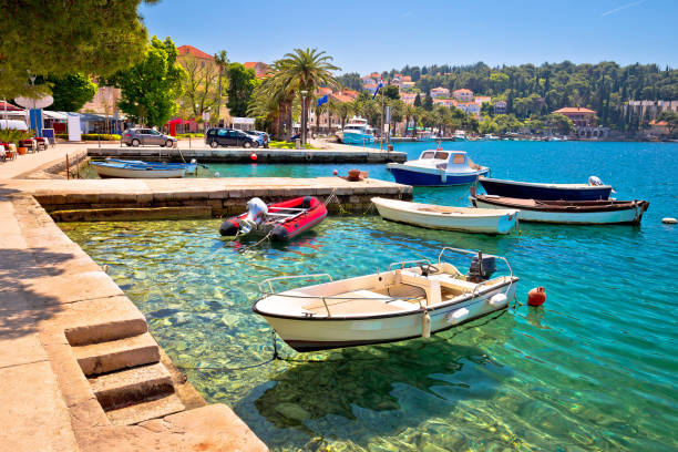 istock Town of Cavtat waterfront view 1159317316