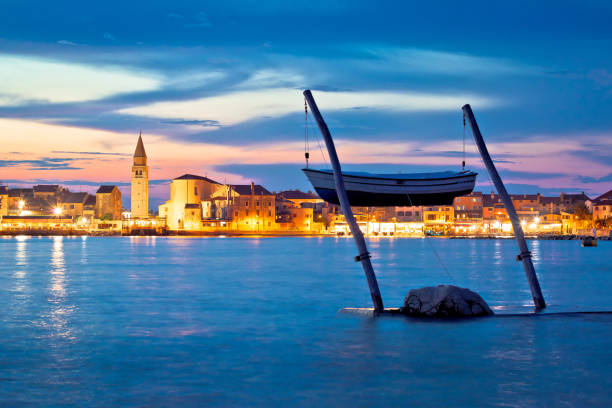istock Town of Umag waterfront and coast evening view 1159317857