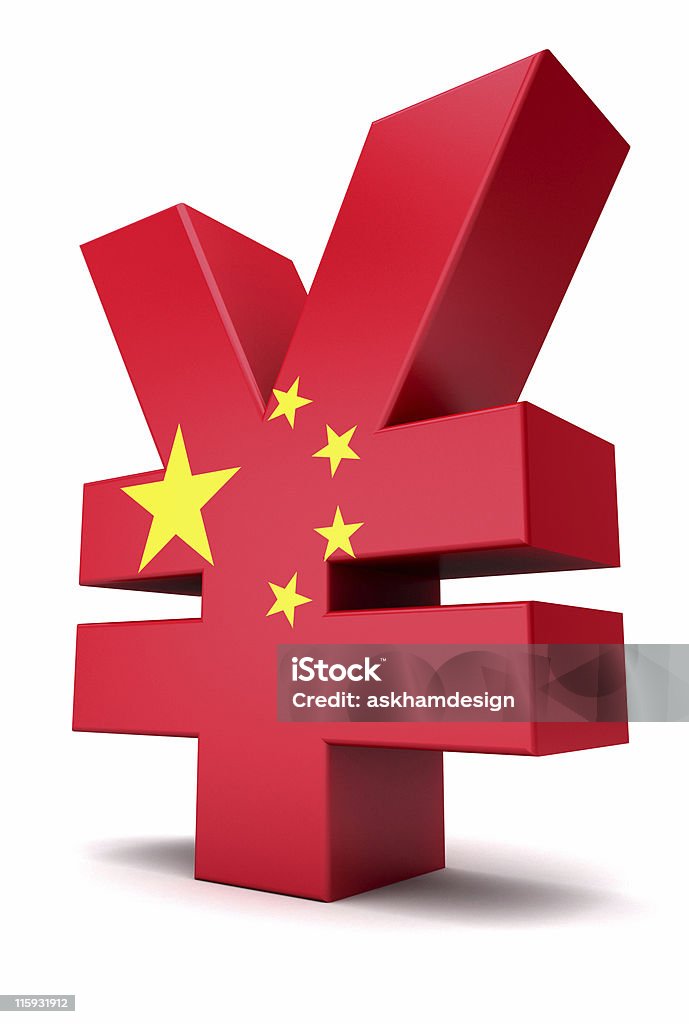 Yuan cinese - Foto stock royalty-free di Attività bancaria