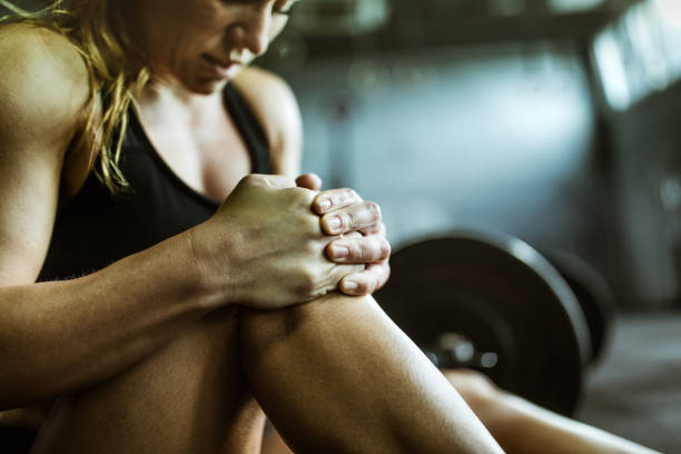 istock Physical injury on sports training! 1159331526