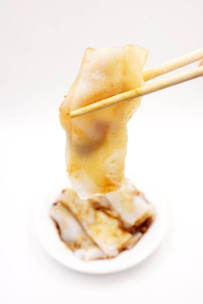 istock Char siu cheong fun - a Chinese dim sum 1159336588
