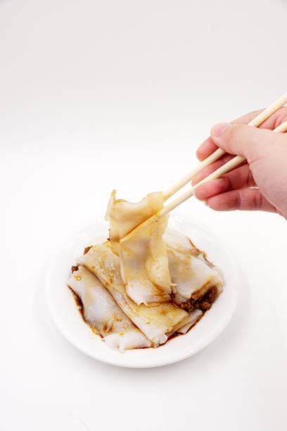 istock Char siu cheong fun - a Chinese dim sum 1159336619