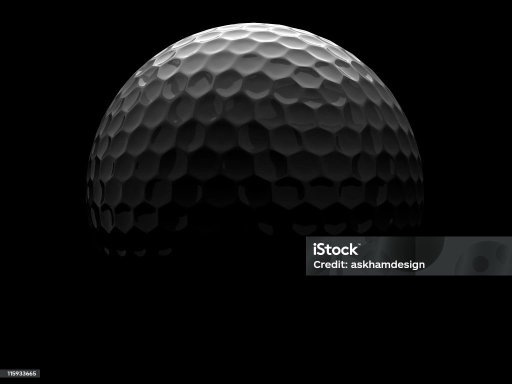 Pallina da Golf - Foto stock royalty-free di Composizione orizzontale