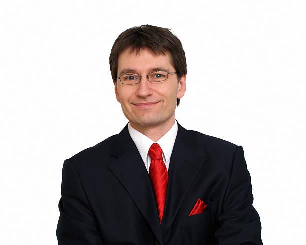 istock Man in Suit - Glasses 115933959