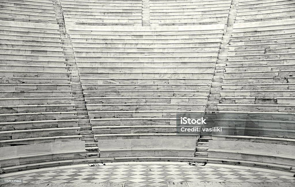 Alte rows. - Lizenzfrei Amphitheater Stock-Foto