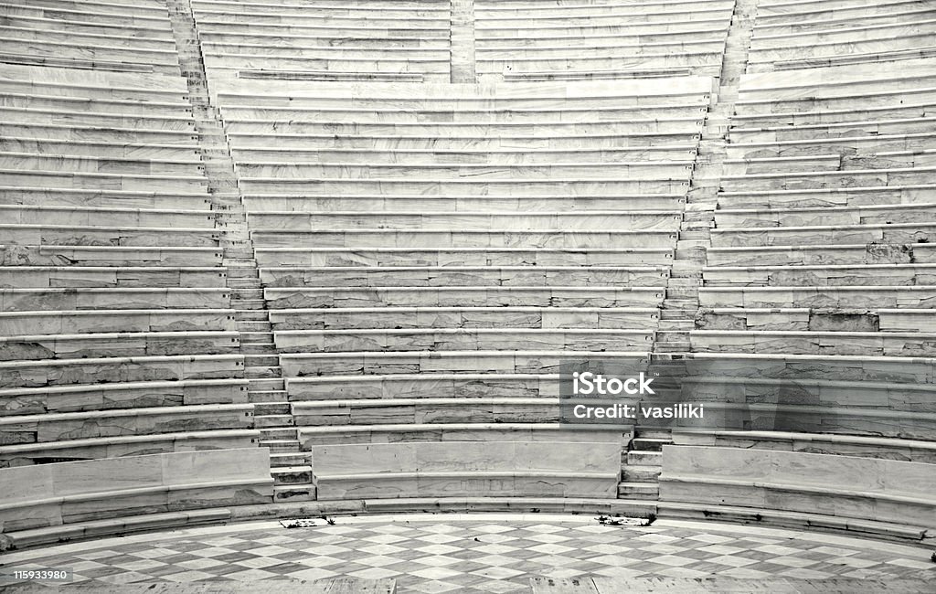 Ancienne rangées - Photo de Amphithéâtre libre de droits