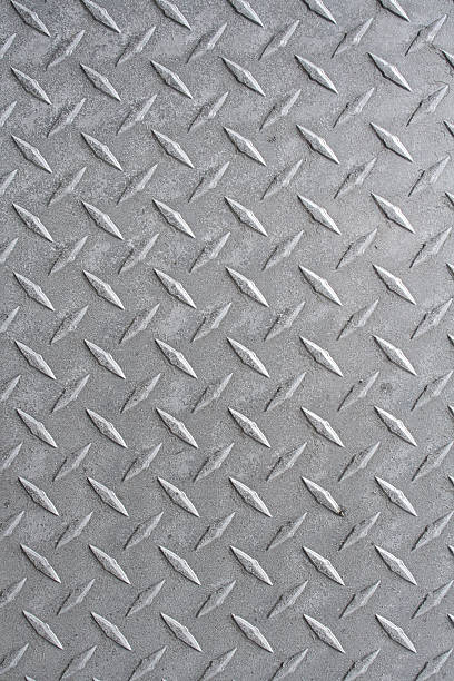 Seamless metal pattern background A pattern forged into a section of steel plate suitable for a background masculinity stock pictures, royalty-free photos & images