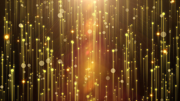 istock beautiful golden curtain abstract background with particle rain 1159342074