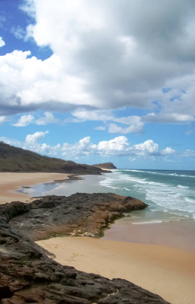 istock Beautiful beach of Fraser Island 1159342847