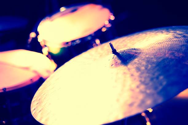 istock Large cymbal tomtom snare 1159347045