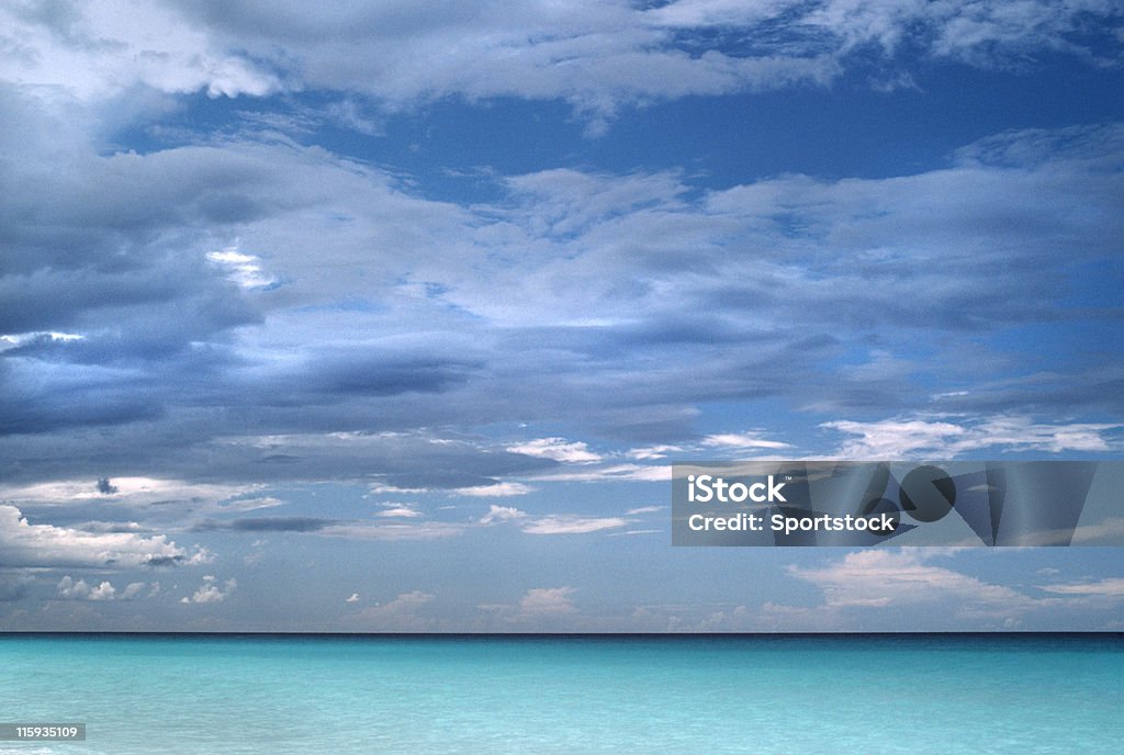 Caribbean Water Caribbean off the Coast Of Cancun, Mexico Akumal Stock Photo