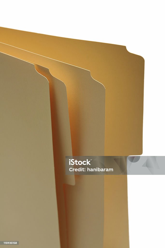 Büro manila folder - Lizenzfrei Akte Stock-Foto