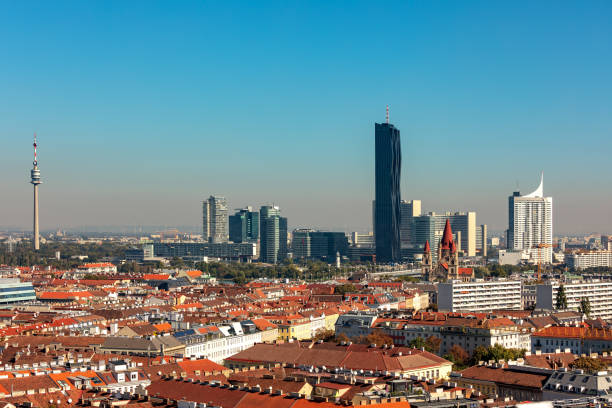 istock Aerial view of Vienna, Austria. 1159354728