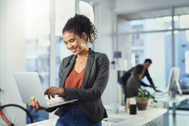 istock She's been managing the project quite well 1159355002
