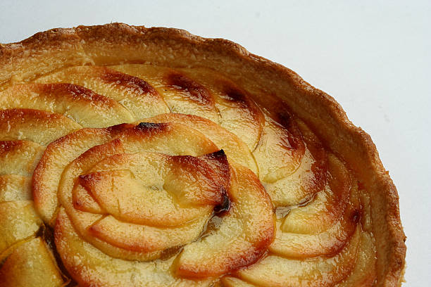 istock French style apple tart on neutral background 115935610