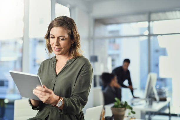 istock Translating her ideas through the digital landscape 1159356580