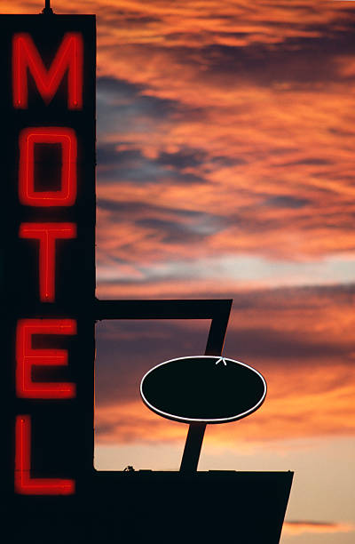 istock Neon Motel Sign with Blank Space 115936261