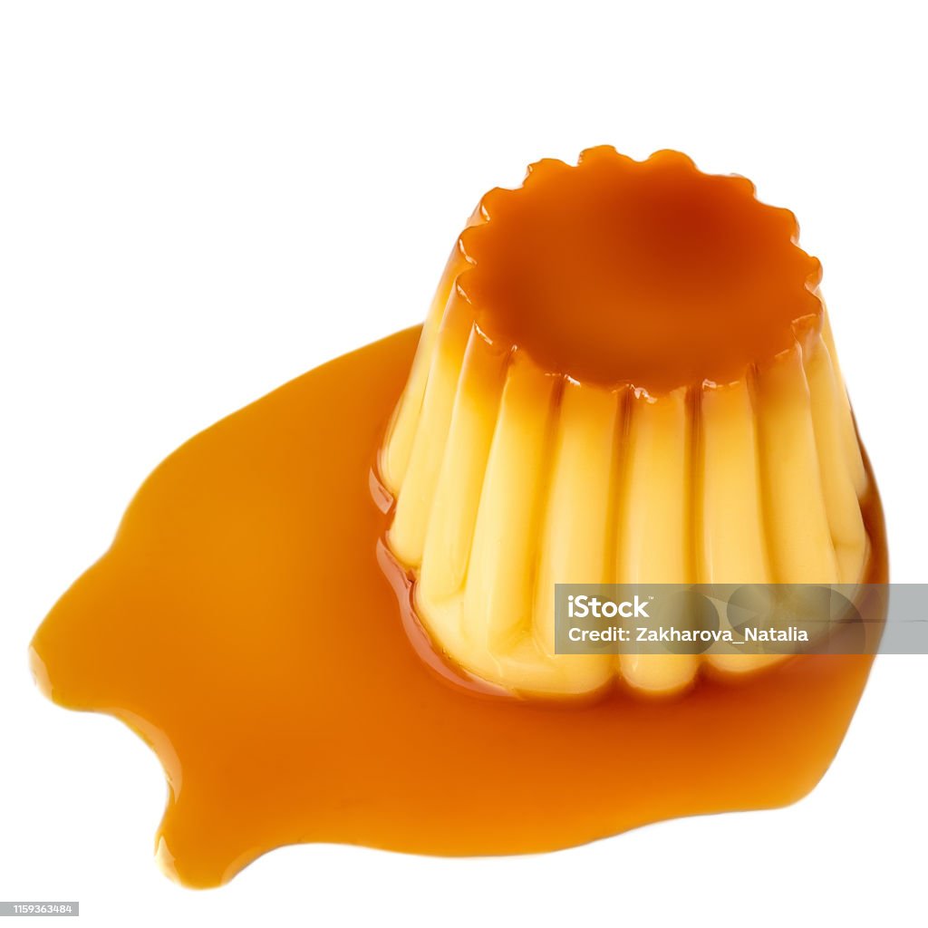 Món Tráng Miệng Crème Của Pháp Hoặc Bánh Flan Với Xirô Ngọt ...