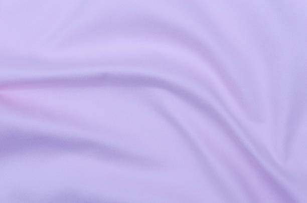 istock Pastel purple stripe fabric background 1159366682