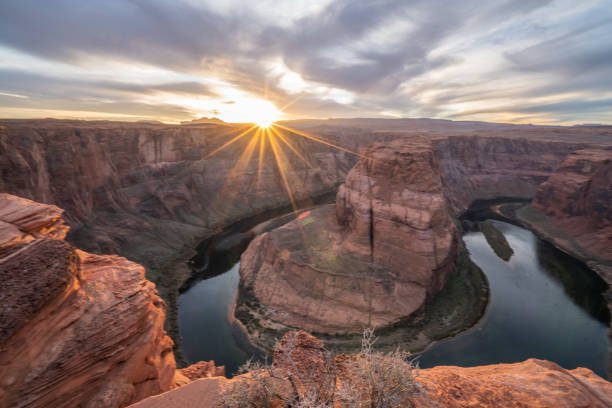 istock Horseshoe bend landscape in Arizona, USA 1159368821