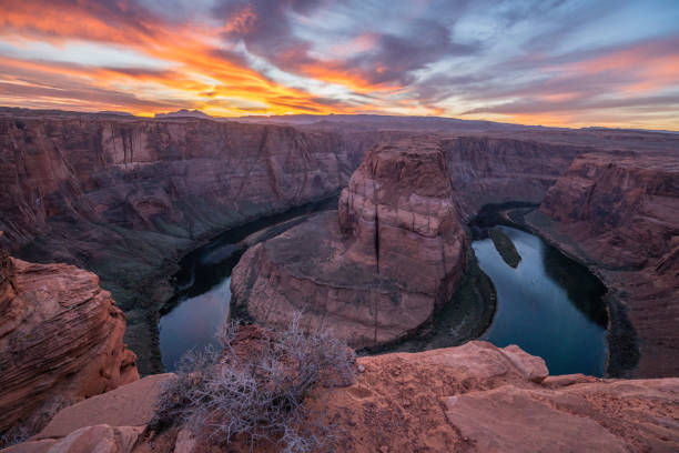 istock Horseshoe bend landscape in Arizona, USA 1159370076