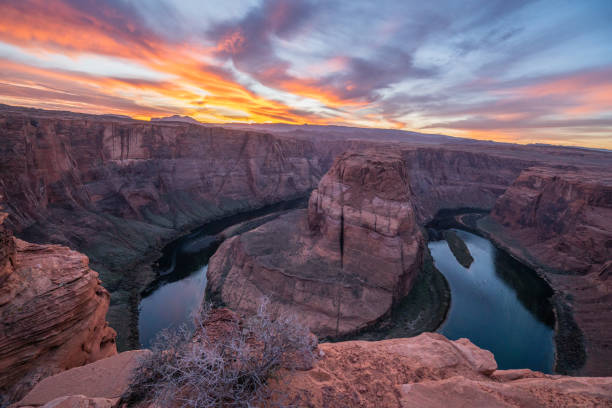 istock Horseshoe bend landscape in Arizona, USA 1159370314