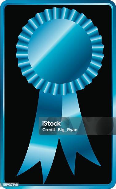 Blue Band Stock Vektor Art und mehr Bilder von Anreiz - Anreiz, Auszeichnung, Blau