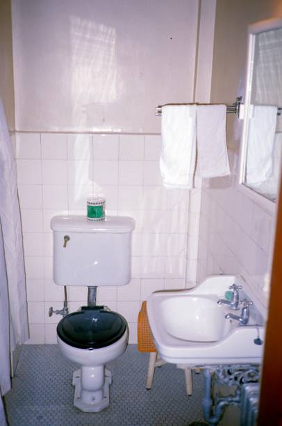 istock Bathroom in a Chinese small town hotel 1159372309