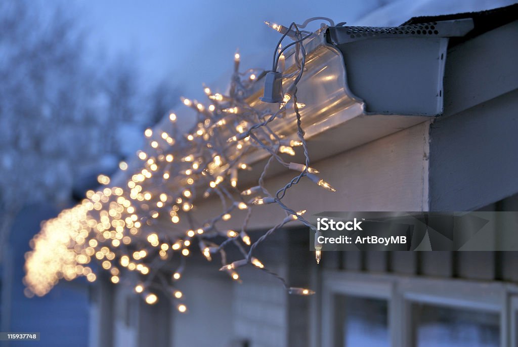 Luces de Navidad - Foto de stock de Luz de Navidad libre de derechos