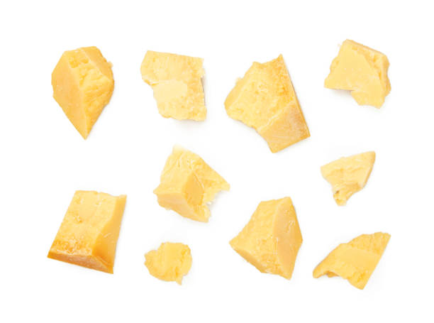 istock Set of Parmesan cheese piece 1159382784
