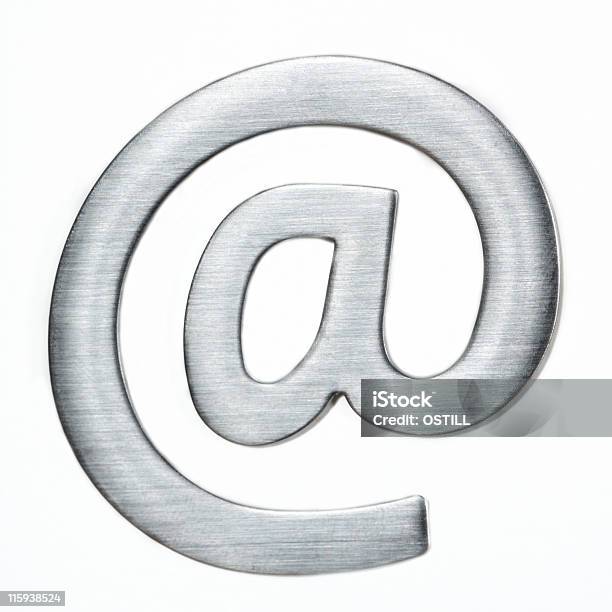 Atsign Email Sign Stock Photo - Download Image Now - 'at' Symbol, Banking, Buying