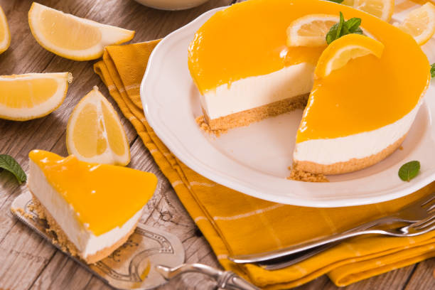 istock Lemon and mascarpone cheesecake. 1159388474