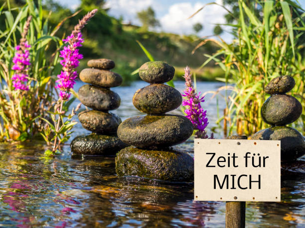 istock Time for me German Sign 1159388561