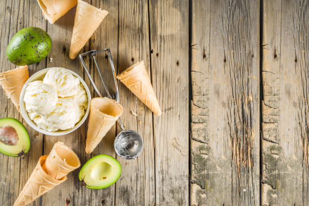 istock Vegan avocado ice cream 1159389217