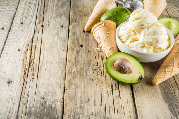 istock Vegan avocado ice cream 1159389304