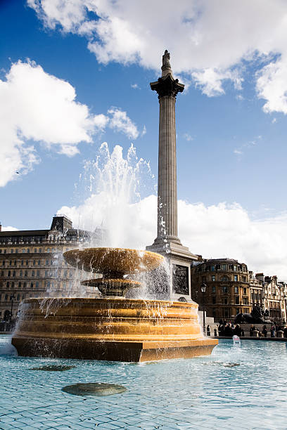 Trafalgar Square, London stock photo