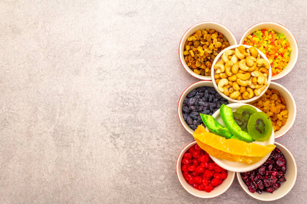istock Dried and candied fruit and cashew nuts 1159391975